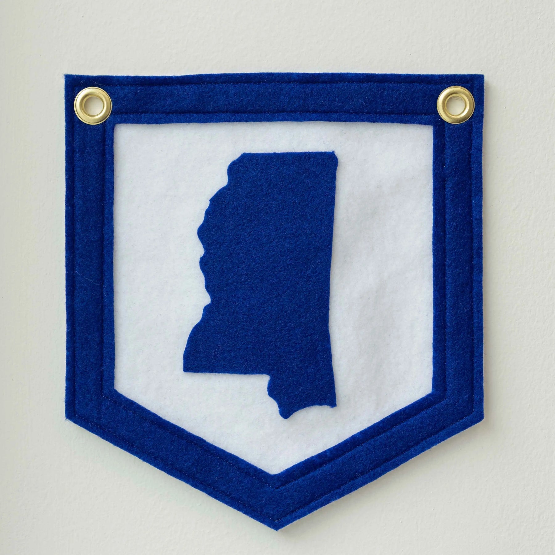 Mini State Pennant by Crooked Letter, Southern home decor detail photo 4