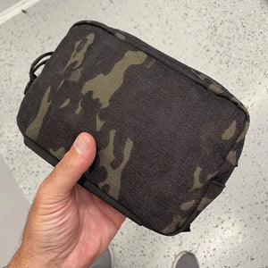 Minimalist Woodland Fanny Pack by Recycled Firefighter, handmade leather goods detail photo 7