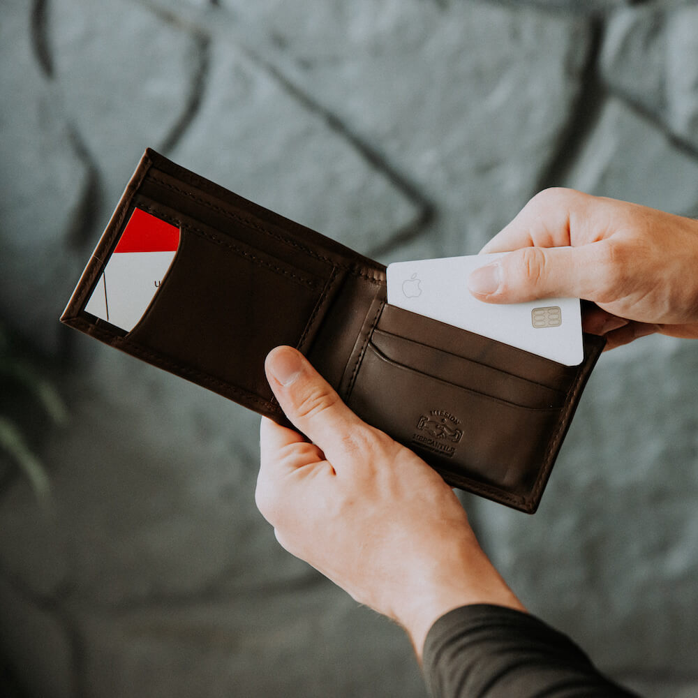 Benjamin Leather Bifold by Mission Mercantile Leather Goods, Southern food gift main product photo
