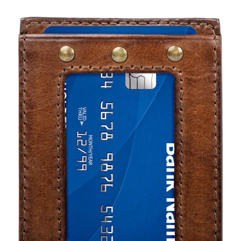 Benjamin Leather Front Pocket Wallet
