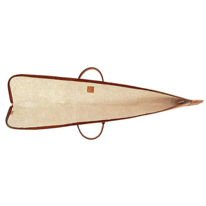 White Wing Leather Hunting Shotgun Case by Mission Mercantile Leather Goods, handmade leather goods detail photo 17