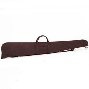 White Wing Leather Hunting Shotgun Case by Mission Mercantile Leather Goods, handmade leather goods detail photo 10