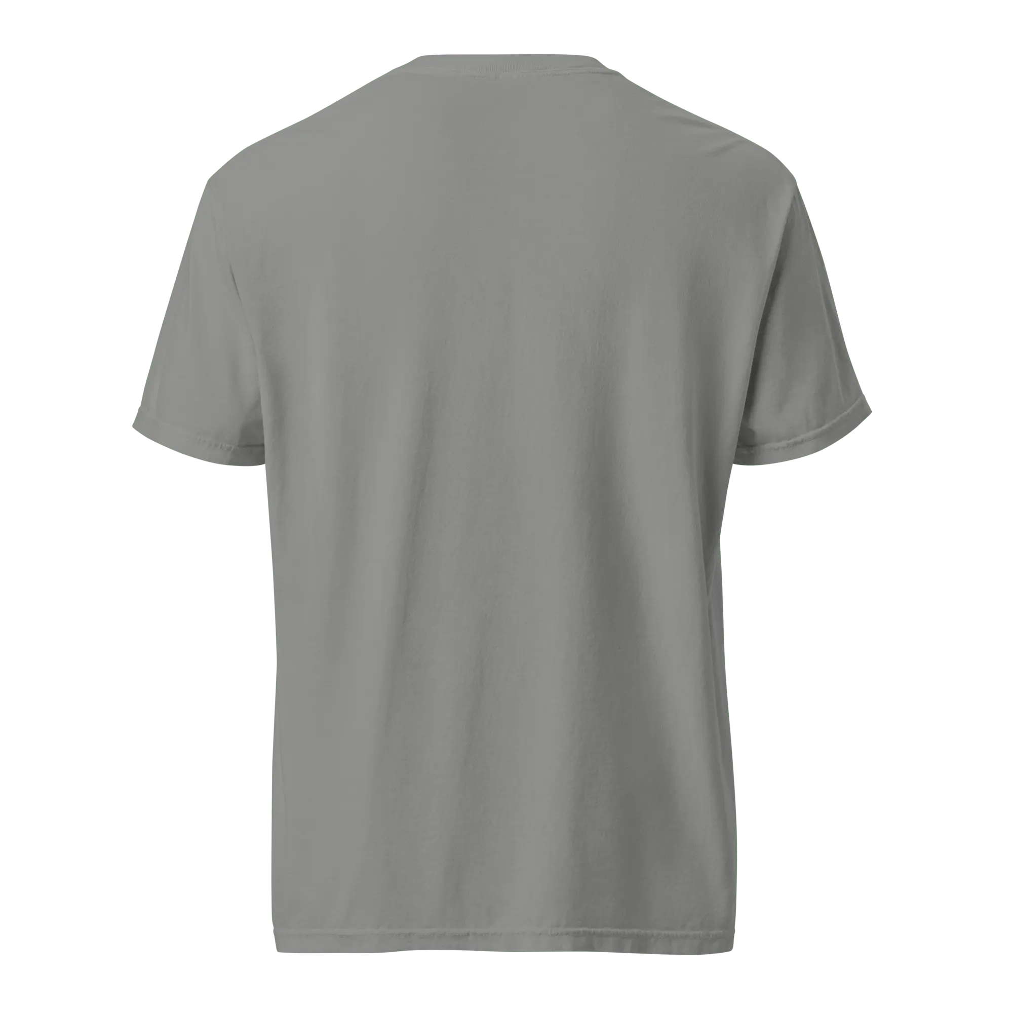 Mississippi T-shirt back, Gray Comfort Colors Tee, handlettered design, by Leslie Gonce, Main Street Collective