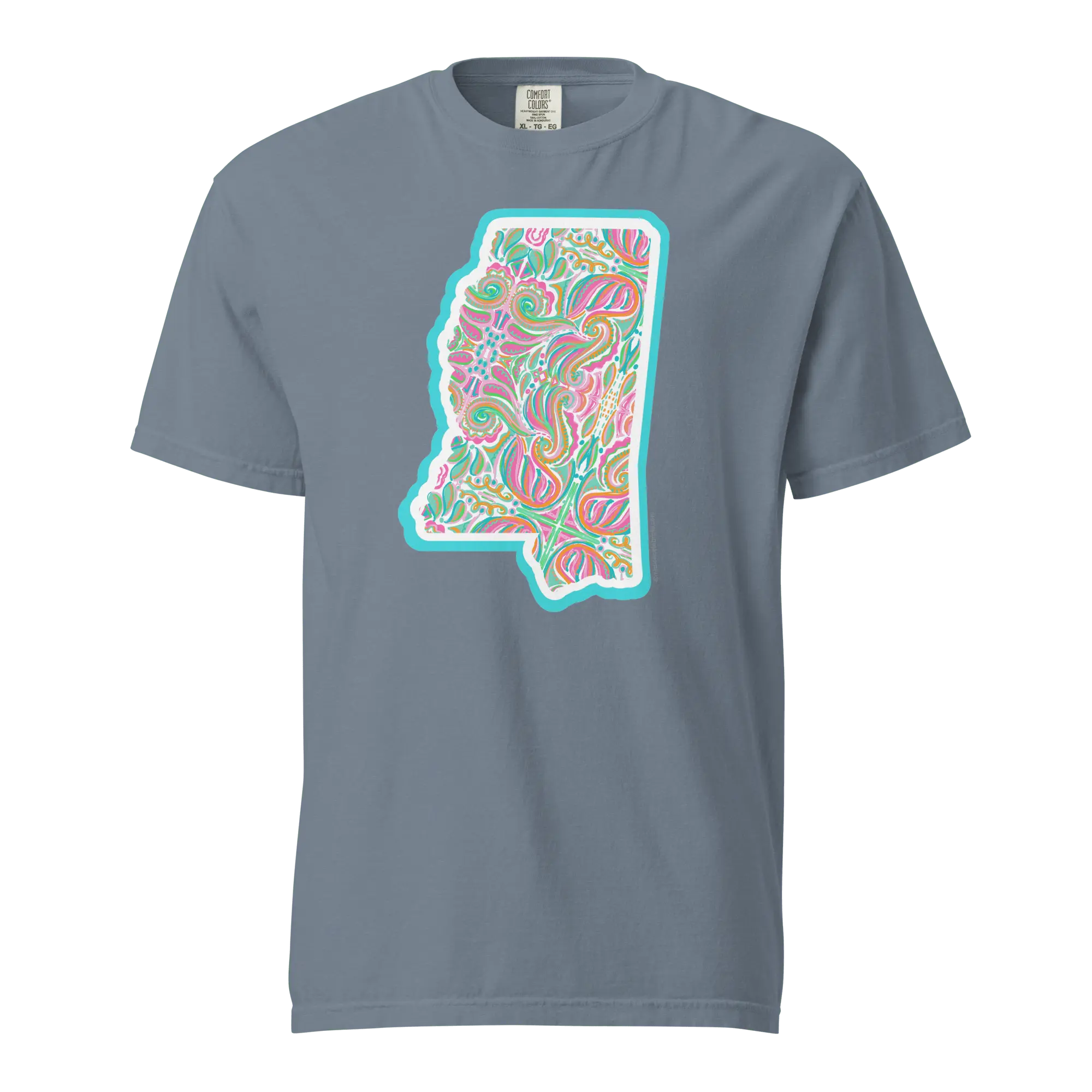 Mississippi T-shirt - Abstract Art Design State Pride
