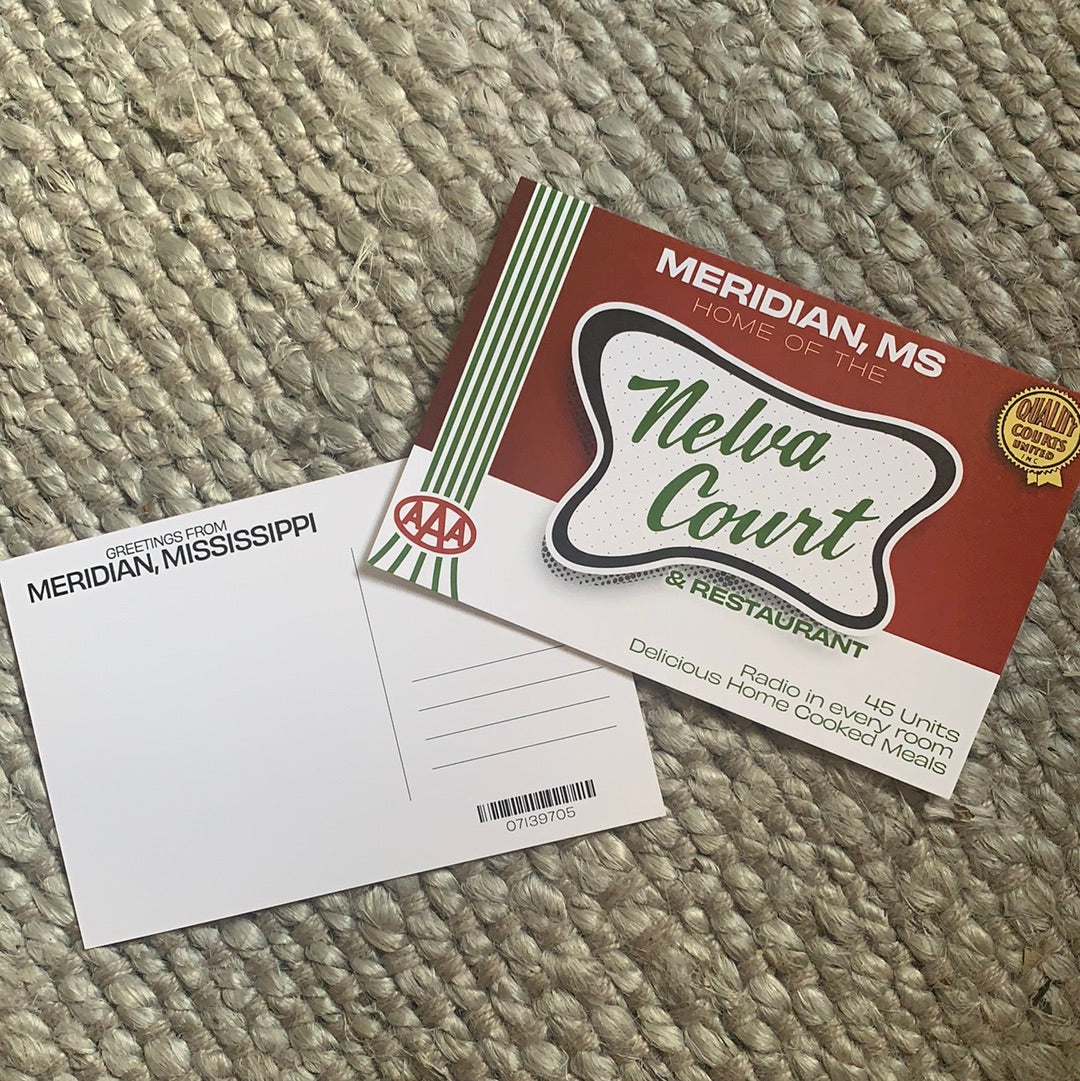 Mississippi Postcard Crooked Letter