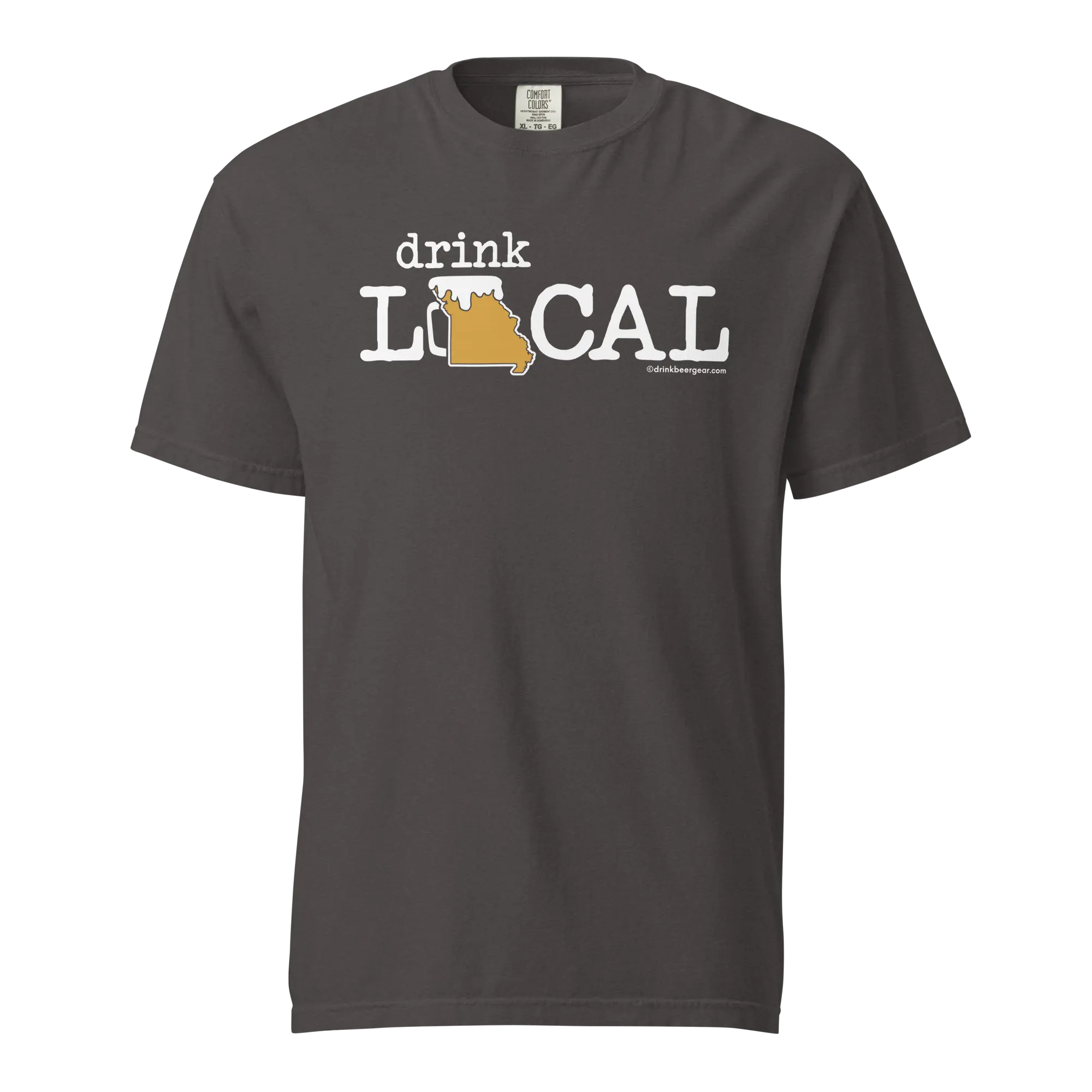 Missouri Beer Mug Tee – Drink Local - COMFORT COLORS BRAND TEE Drink Beer Gear