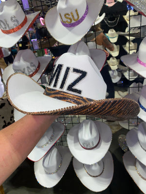 Mizzou Hat by Rhinestone Cowgirl, Southern lifestyle apparel detail photo 2
