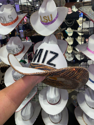 Mizzou Hat by Rhinestone Cowgirl, Southern lifestyle apparel detail photo 3