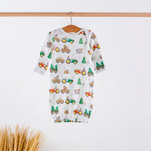 Moo-y Christmas Organic Cotton Christmas Kids Pajamas Nola Tawk