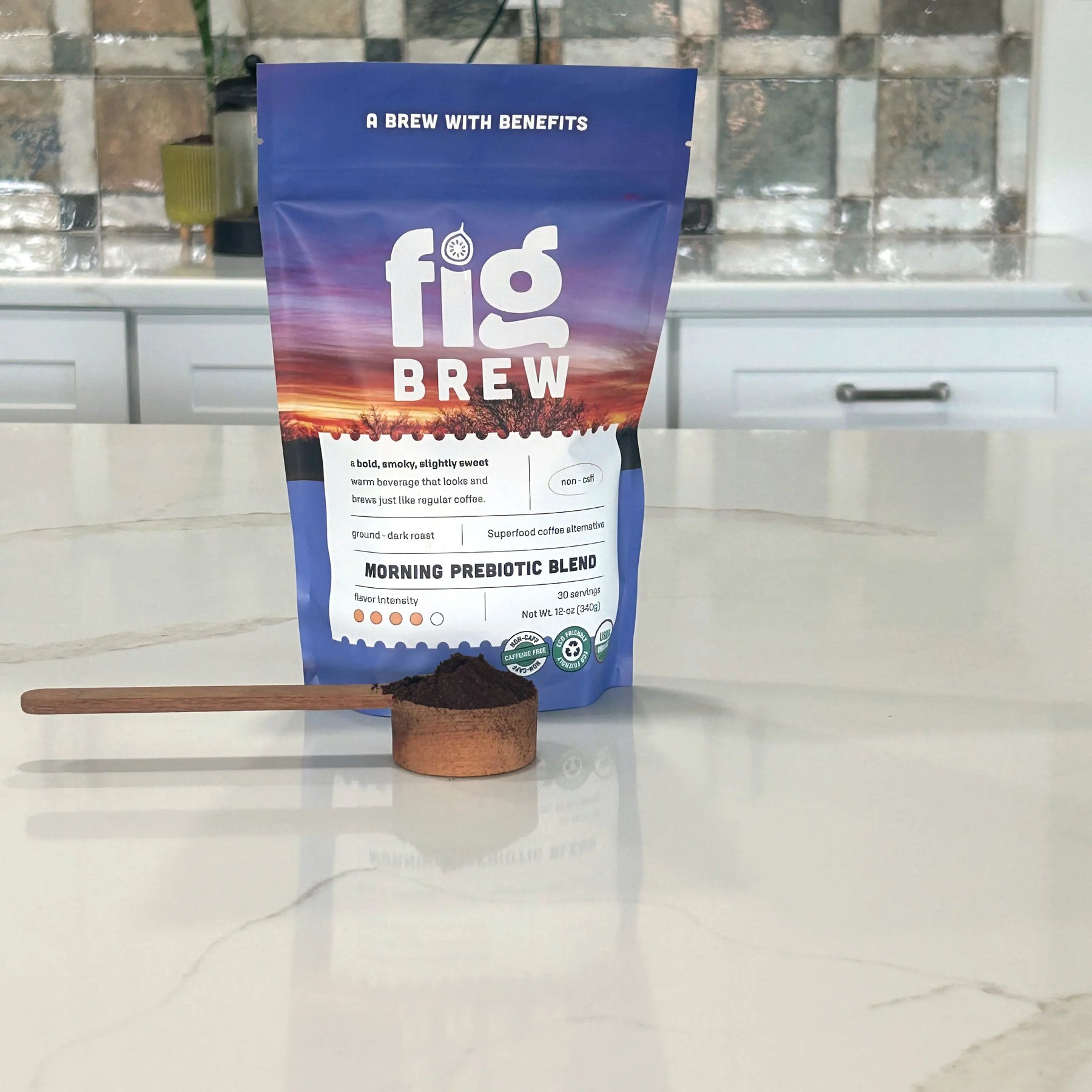 Morning Prebiotic Blend 12oz Bag FigBrewLLC