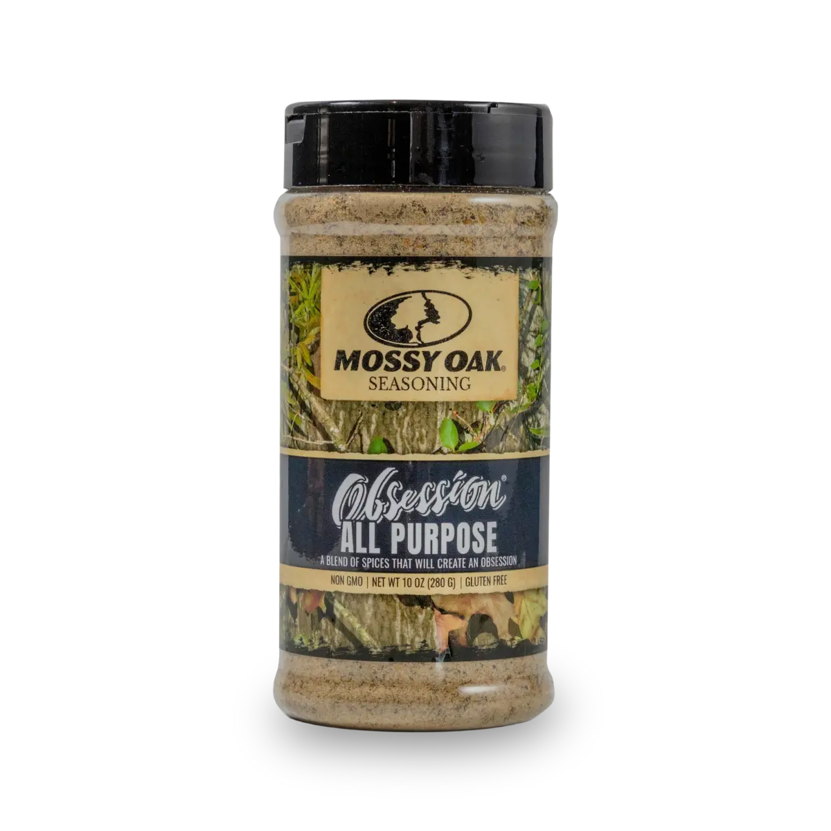 Mossy Oak Seasoning - Obsession All Purpose by Bourbon Barrel Foods, Southern food gift main product photo