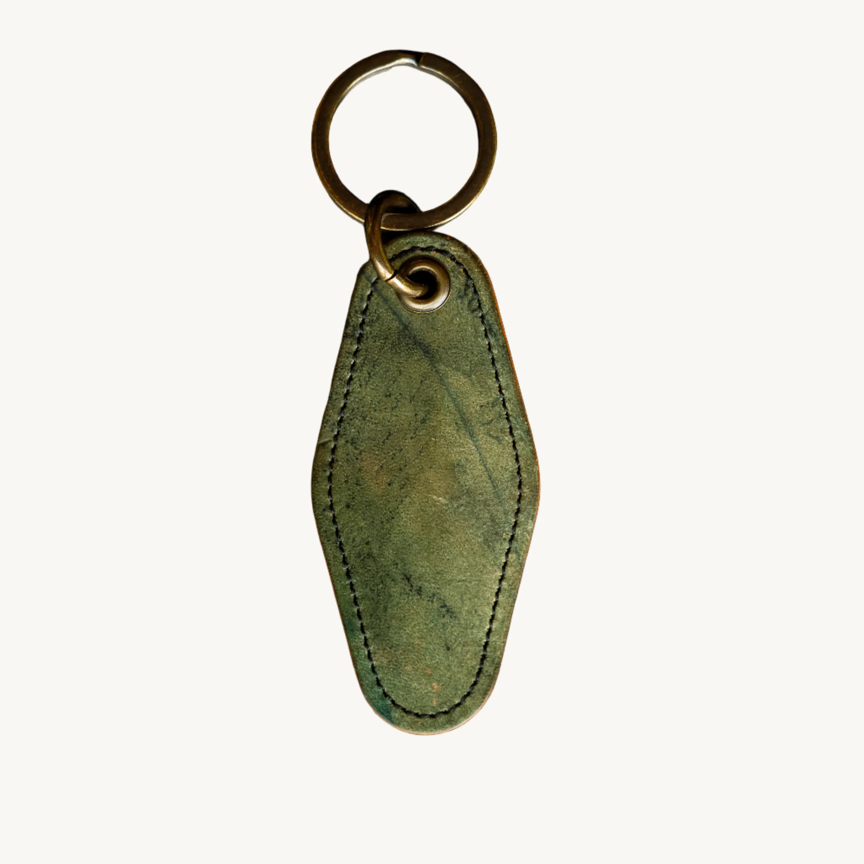 Motel Key Ring - Reverse Black Horween Shell Cordovan Loyal Stricklin