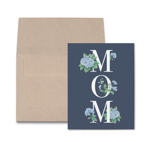 Mother's Day Hydrangea Greeting Card by Nola Tawk, paper gift main product photo