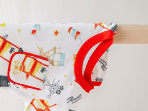Movie Night Organic Cotton Pajamas by Nola Tawk, Southern food gift detail photo 8