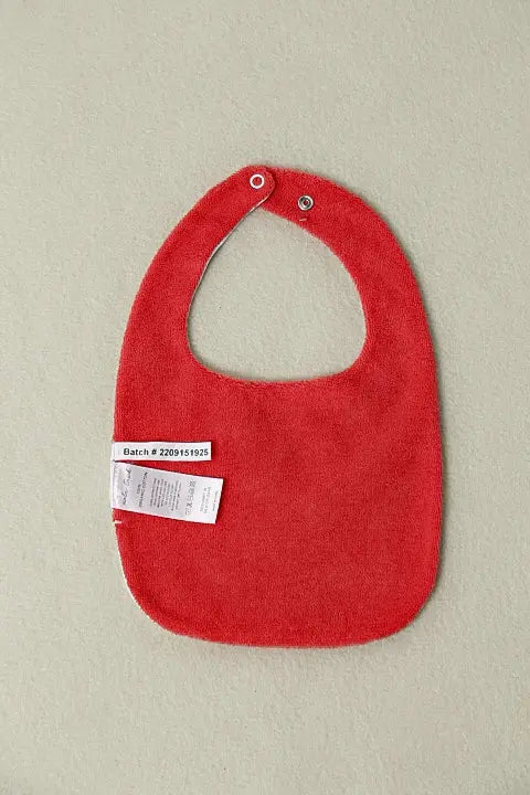 My First Crawfish Boil Organic Cotton Baby Bib Nola Tawk