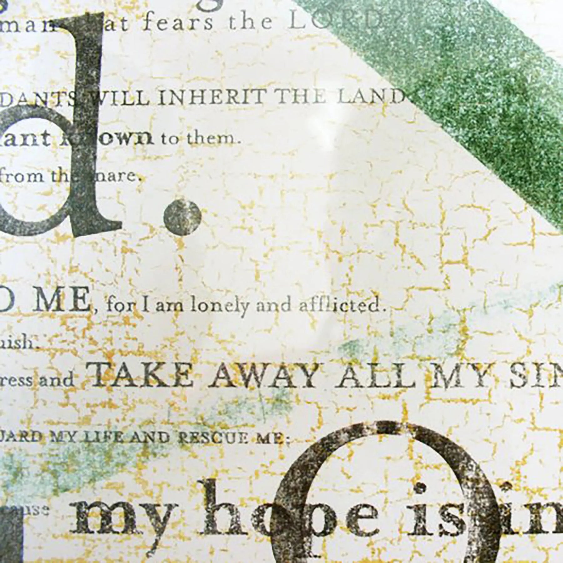 My Hope Is In You Art Prints by Dennehey Design Co., paper gift detail photo 6