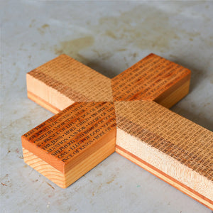 Names of the Savior Cross by Dennehey Design Co., religious items detail photo 5