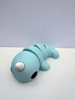 Narwhal 3D Printed Fidget Toy | Large Ocean Sensory Toy by Mushroom Lady Co, paper gift detail photo 3