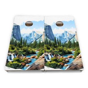 National Parks Cornhole Boards - Professional Tournament Series (10 options) by Cornhole Solutions, custom cornhole board detail photo 14