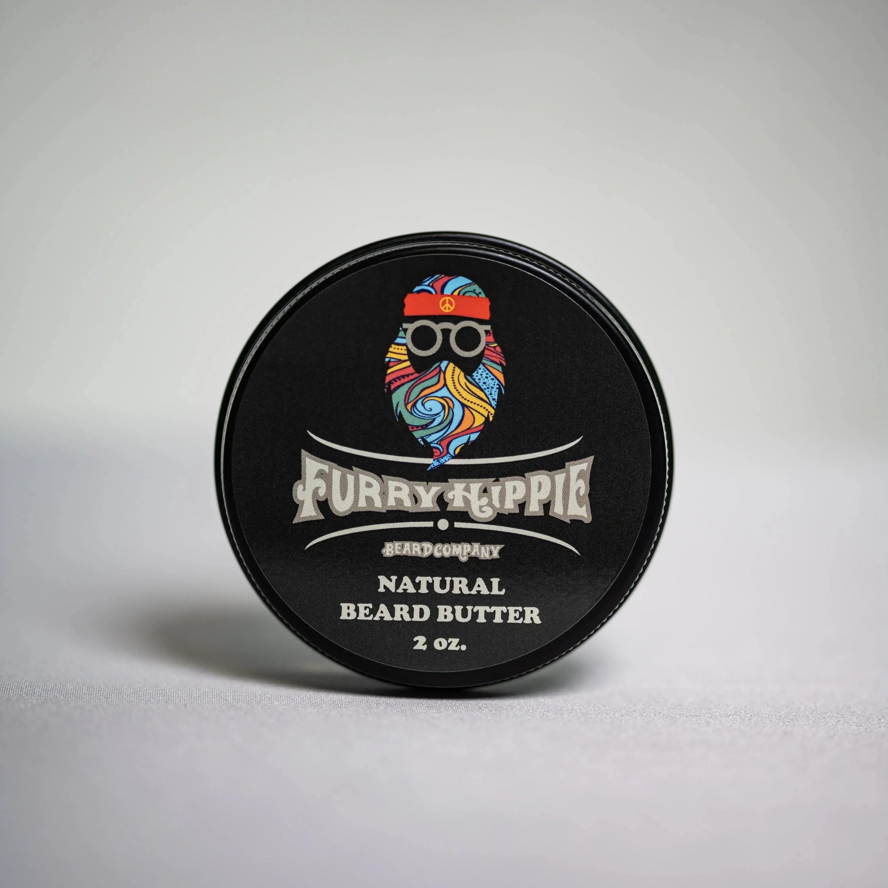 Natural | Unscented Beard Butter by Furry Hippie Beard Company, scented candle main product photo