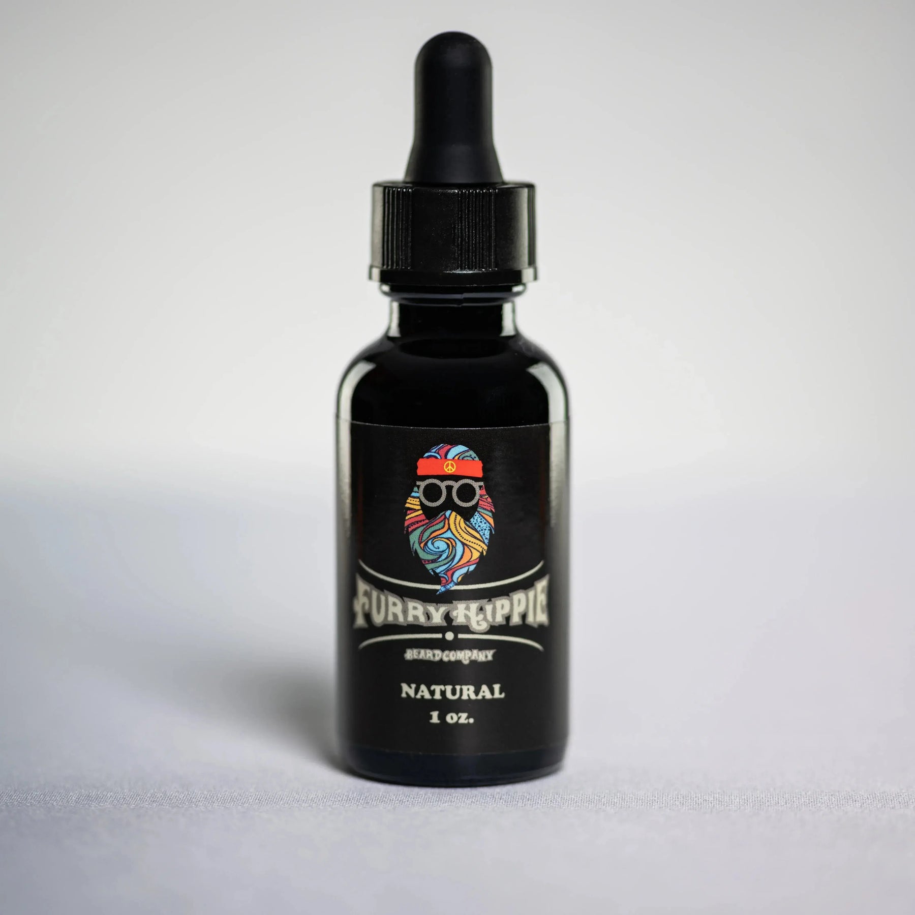 Natural | Unscented Beard Oil by Furry Hippie Beard Company, scented candle main product photo