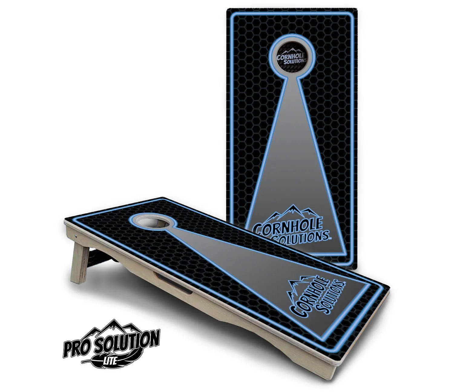 Neon CS Cornhole Boards - Pro Solution Lite Series Cornhole Solutions