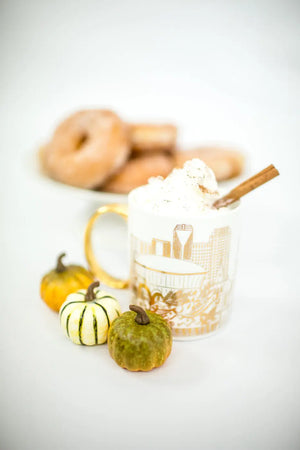 New Orleans Skyline Ceramic Mug by Nola Tawk, custom drinkware detail photo 3