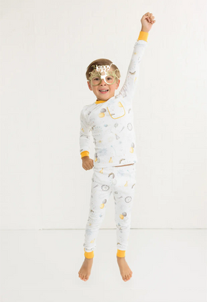 New Year's Eve Organic Cotton Kids Pajamas by Nola Tawk, Southern food gift detail photo 6