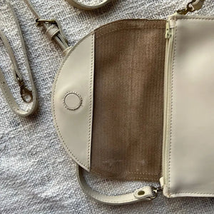 Nisolo Cleo Leather Convertible Crossbody Clutch Mission Mercantile Leather Goods