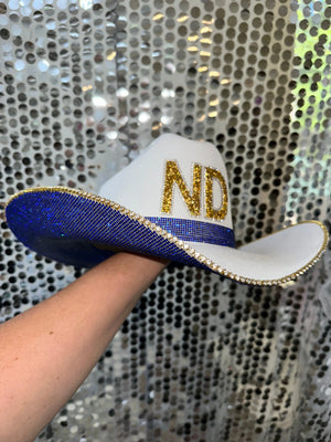 Notre Dame Hat by Rhinestone Cowgirl, Southern lifestyle apparel main product photo