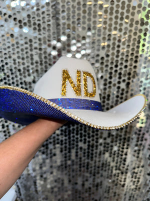 Notre Dame Hat by Rhinestone Cowgirl, Southern lifestyle apparel detail photo 2