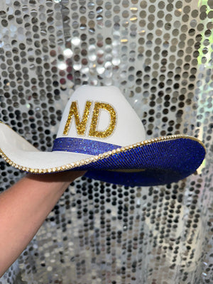 Notre Dame Hat by Rhinestone Cowgirl, Southern lifestyle apparel detail photo 3