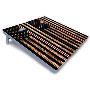 Nurse Thin Line Flag Cornhole Boards - All Weather Series by Cornhole Solutions, custom cornhole board detail photo 3