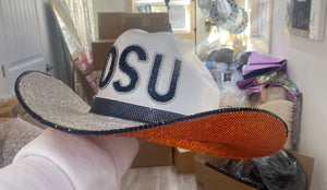 OSU Game Day Hat by Rhinestone Cowgirl, Southern lifestyle apparel detail photo 4