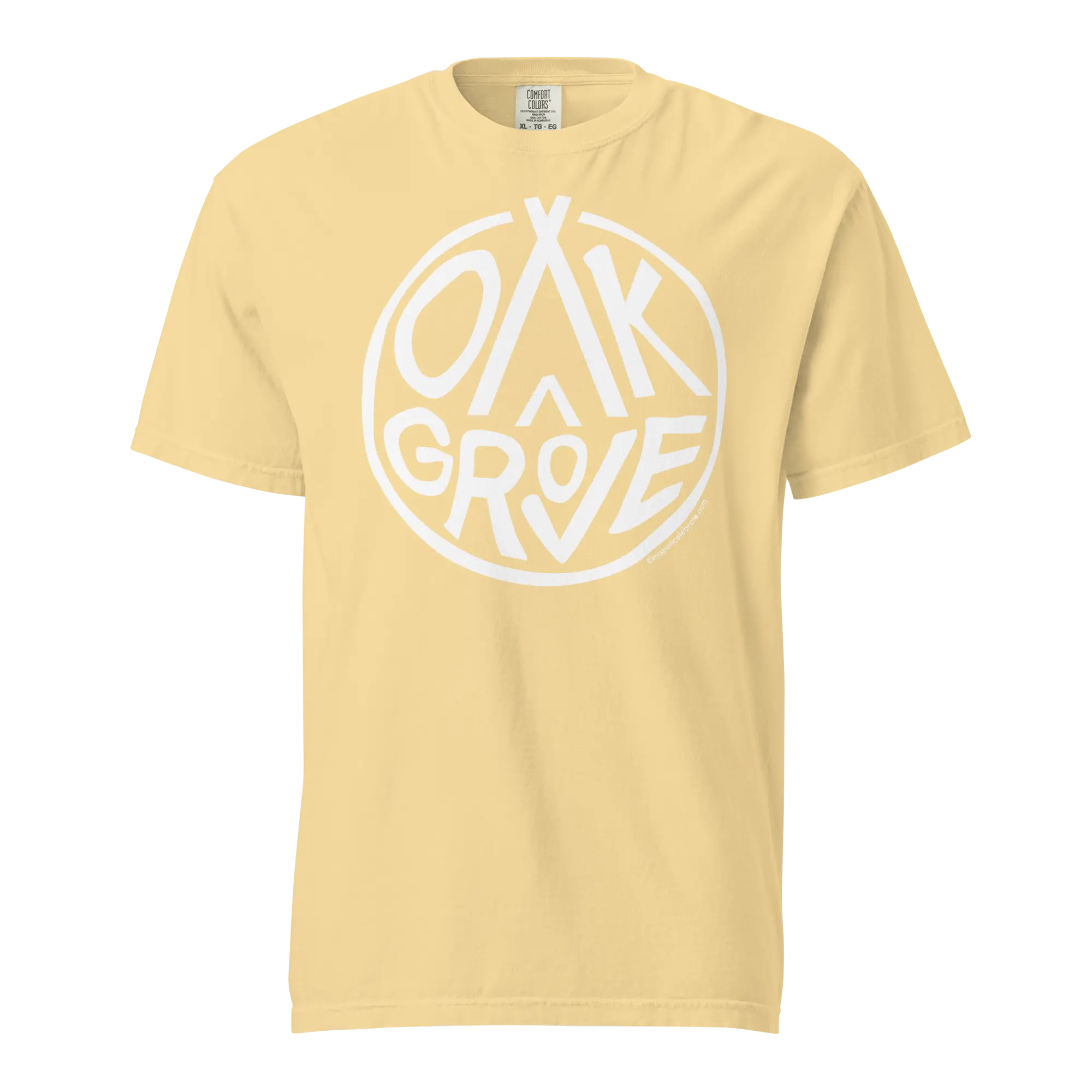 Oak Grove Mississippi T-Shirt, Retro Design, Hand-Lettered Art by Leslie Gonce, Comfort Colors Tee, Main Street Collective