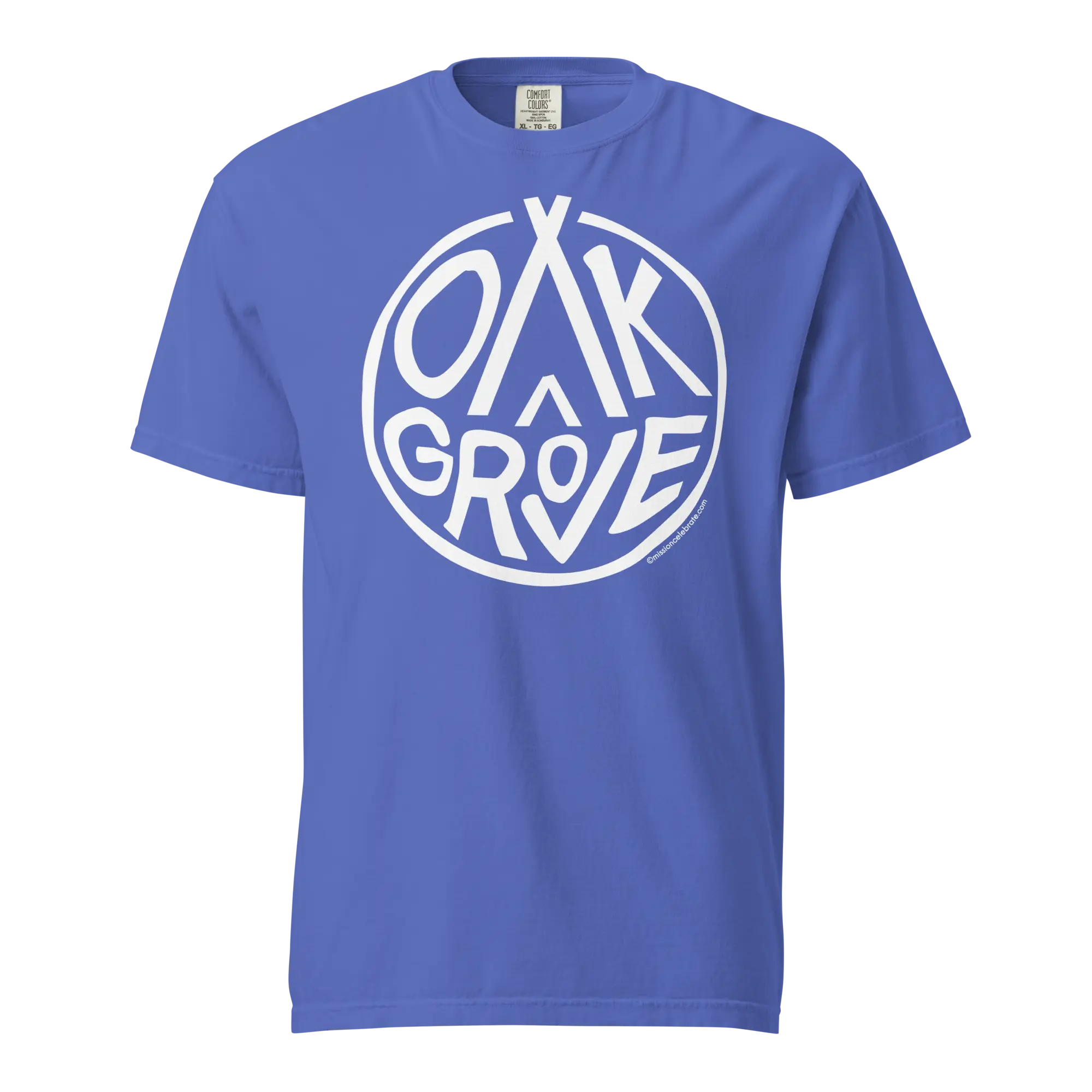 Oak Grove Mississippi T-shirt - Retro Handlettered Design | Comfort Colors Tee