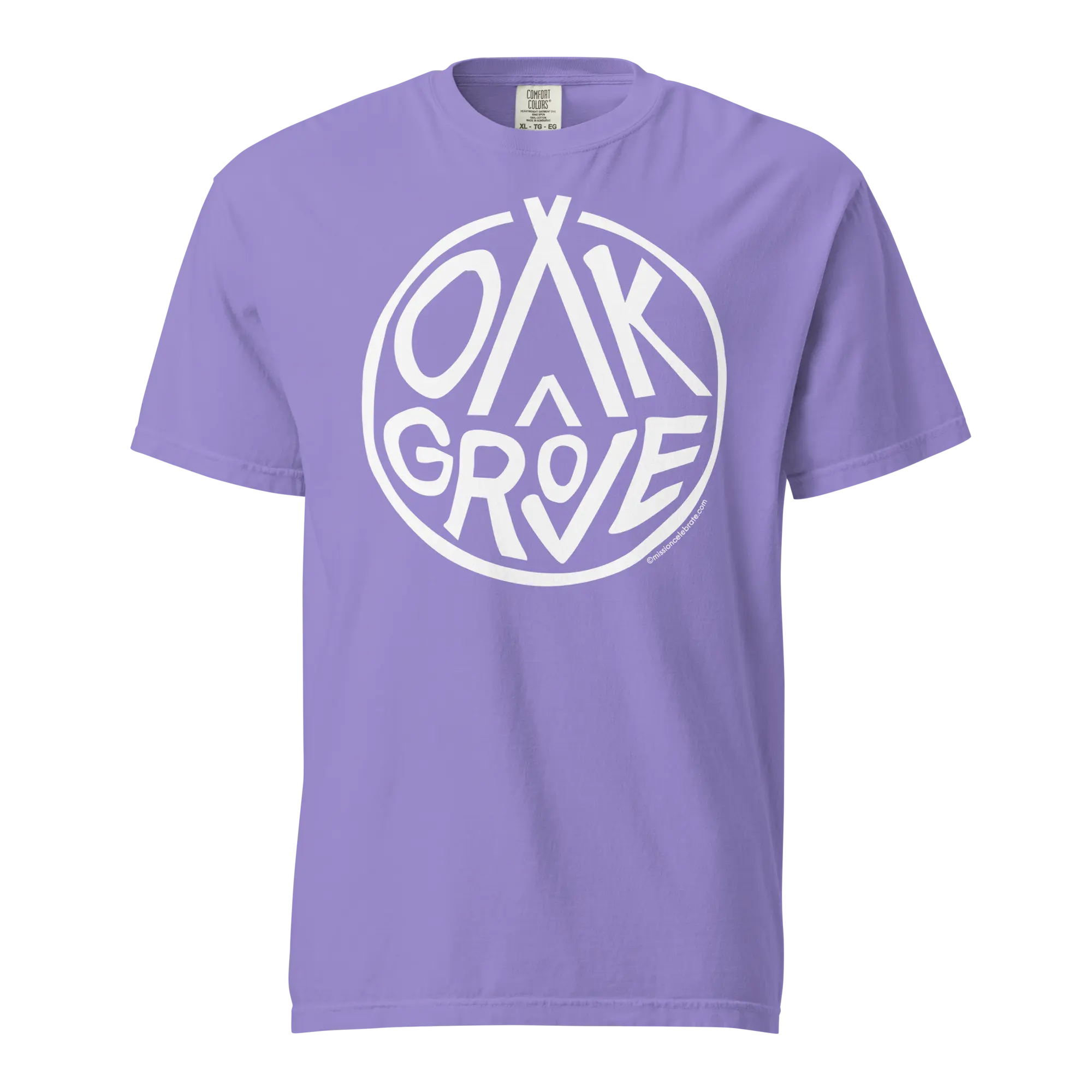 Oak Grove Hattiesburg MS T-shirt - Retro Handlettered Design - Main Street Collective