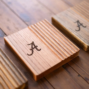 Oak Phone and Pen Tray | University of Alabama by Alabama Sawyer, Southern home decor main product photo