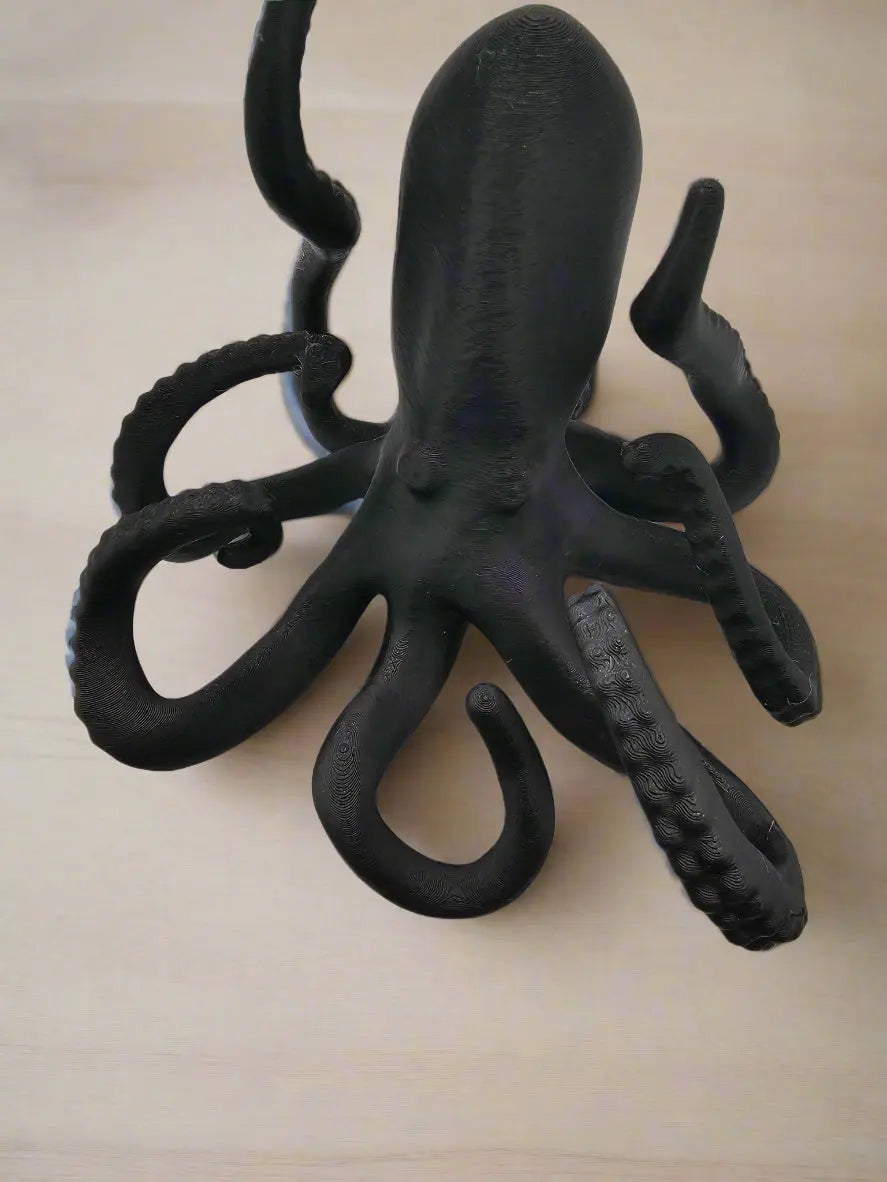 Octopus Phone Holder - 3D Printed Desk Accessory - Handmade in Mississippi - Main Street Collective