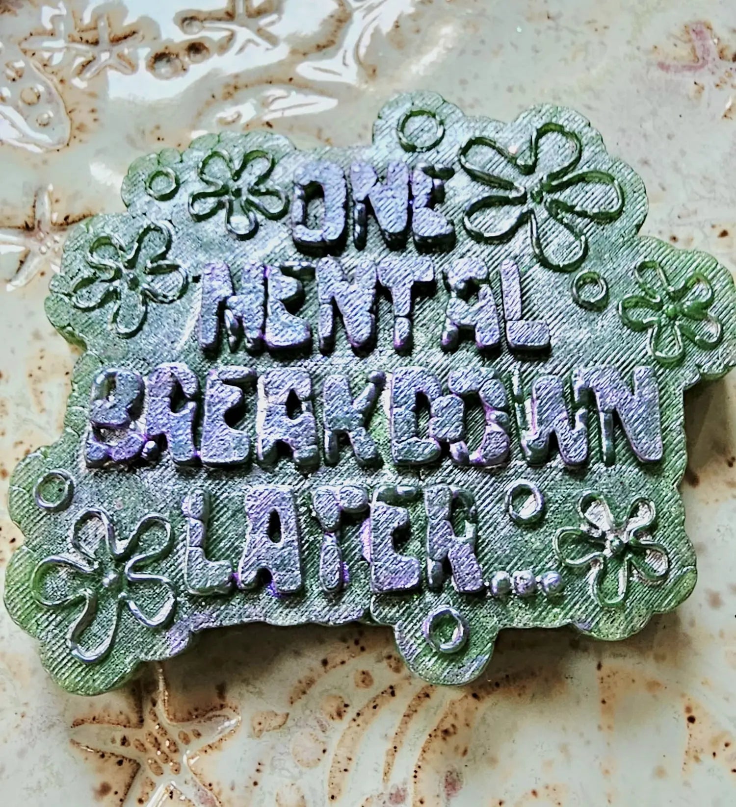 One Mental Breakdown Later Funny Car Freshie - Handmade Aroma Bead Air Freshener by Main Street Collective