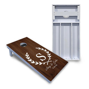 Open Laurel Cornhole Boards - All Weather Series by Cornhole Solutions, custom cornhole board main product photo