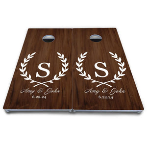 Open Laurel Cornhole Boards - All Weather Series by Cornhole Solutions, custom cornhole board detail photo 3