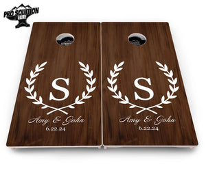 Open Laurel Cornhole Boards - Pro Solution Elite Series by Cornhole Solutions, custom cornhole board detail photo 4