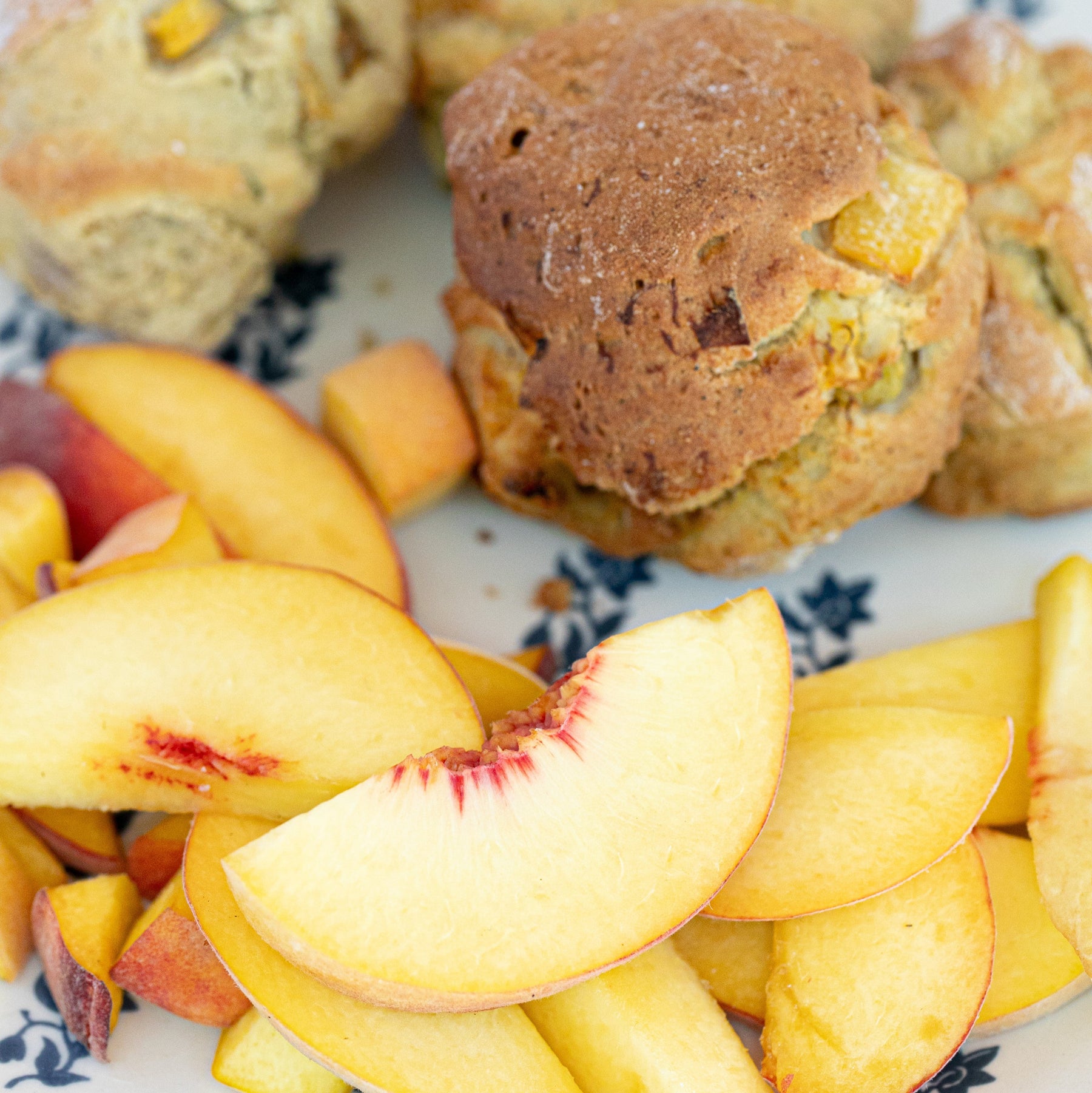 Orchard Peach Cream Scones - Gluten Free