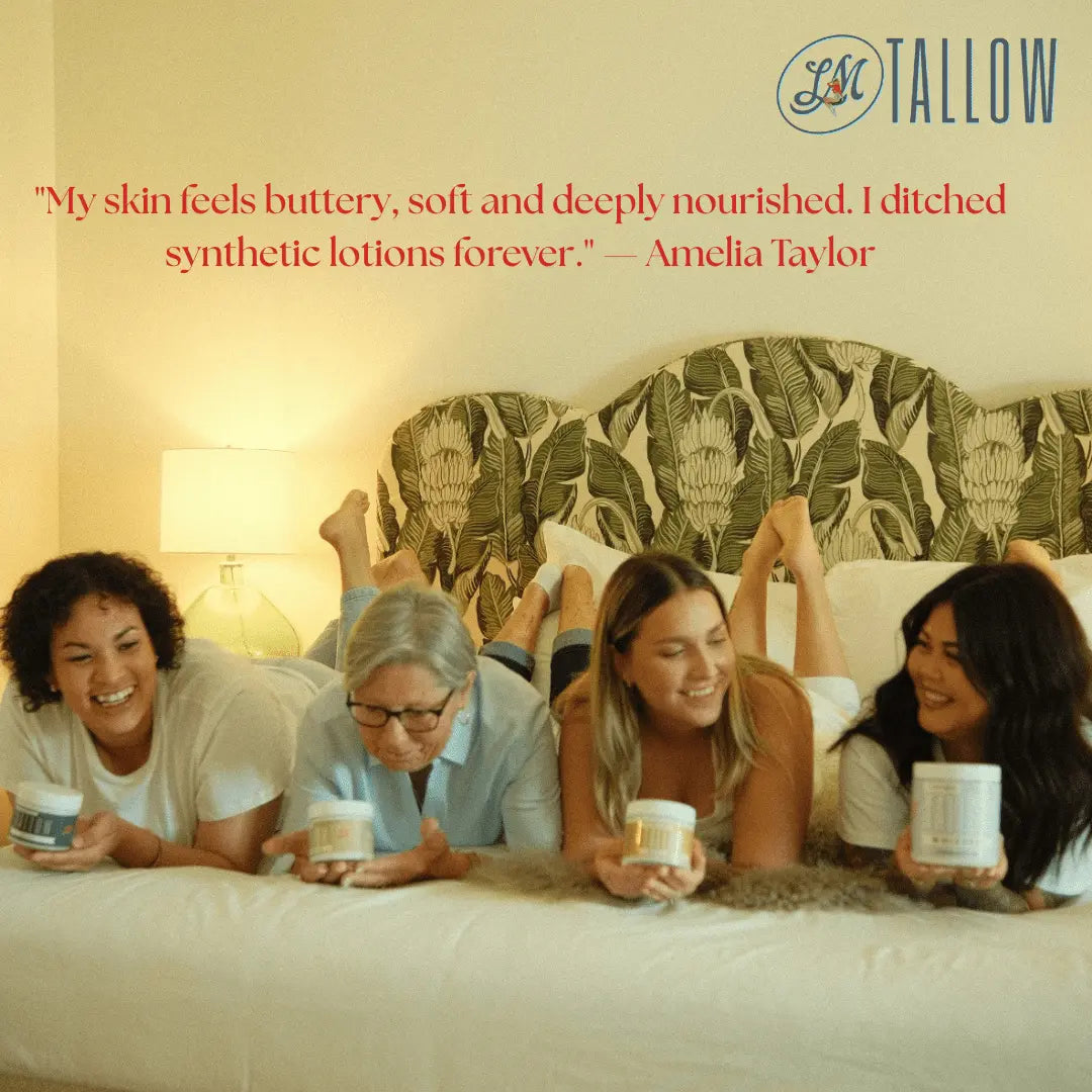 Original Tallow Body Butter – Unscented Grass-Fed Beef Tallow Moisturizer | Lady May The Lady May