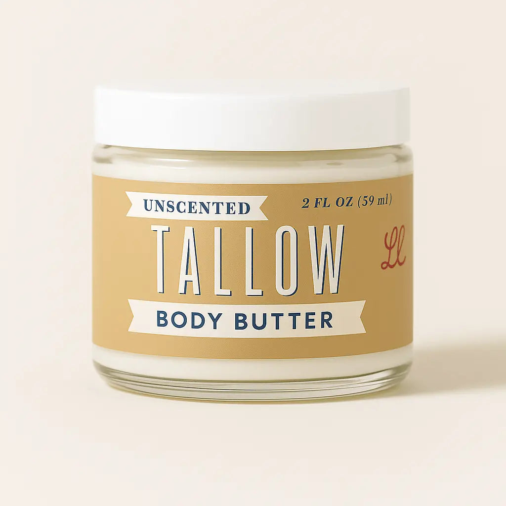 Original Tallow Body Butter – Unscented Grass-Fed Beef Tallow Moisturizer | Lady May The Lady May