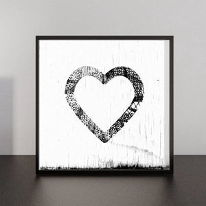 Ornamental Heart Art Prints by Dennehey Design Co., Southern home decor main product photo