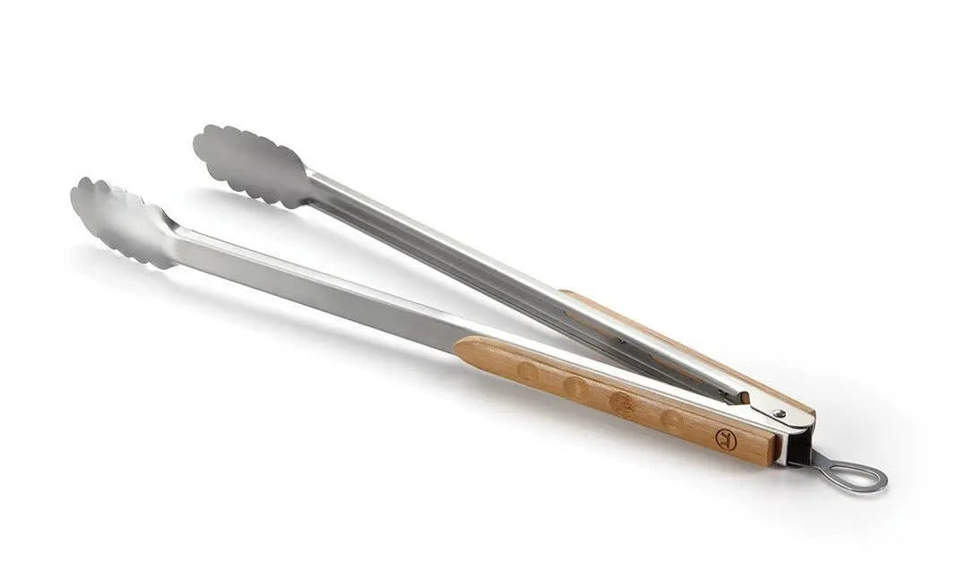 Outset Verde Collection Locking Grill Tongs by Q Sauce, Southern food gift main product photo