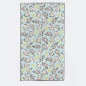 Oyster Kitchen Towel by Nola Tawk, tea towel detail photo 2