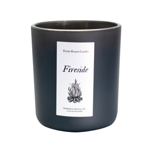 Fireside Soy Candle | Double Wick Fall Candle by Pretty Honest Candles